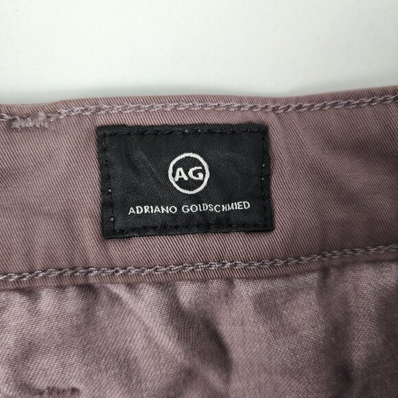 AG Adriano Goldschmied Jeans Mens 32R Plum The Marshall Trouser Slim Leg (32x29) - Picture 4 of 10